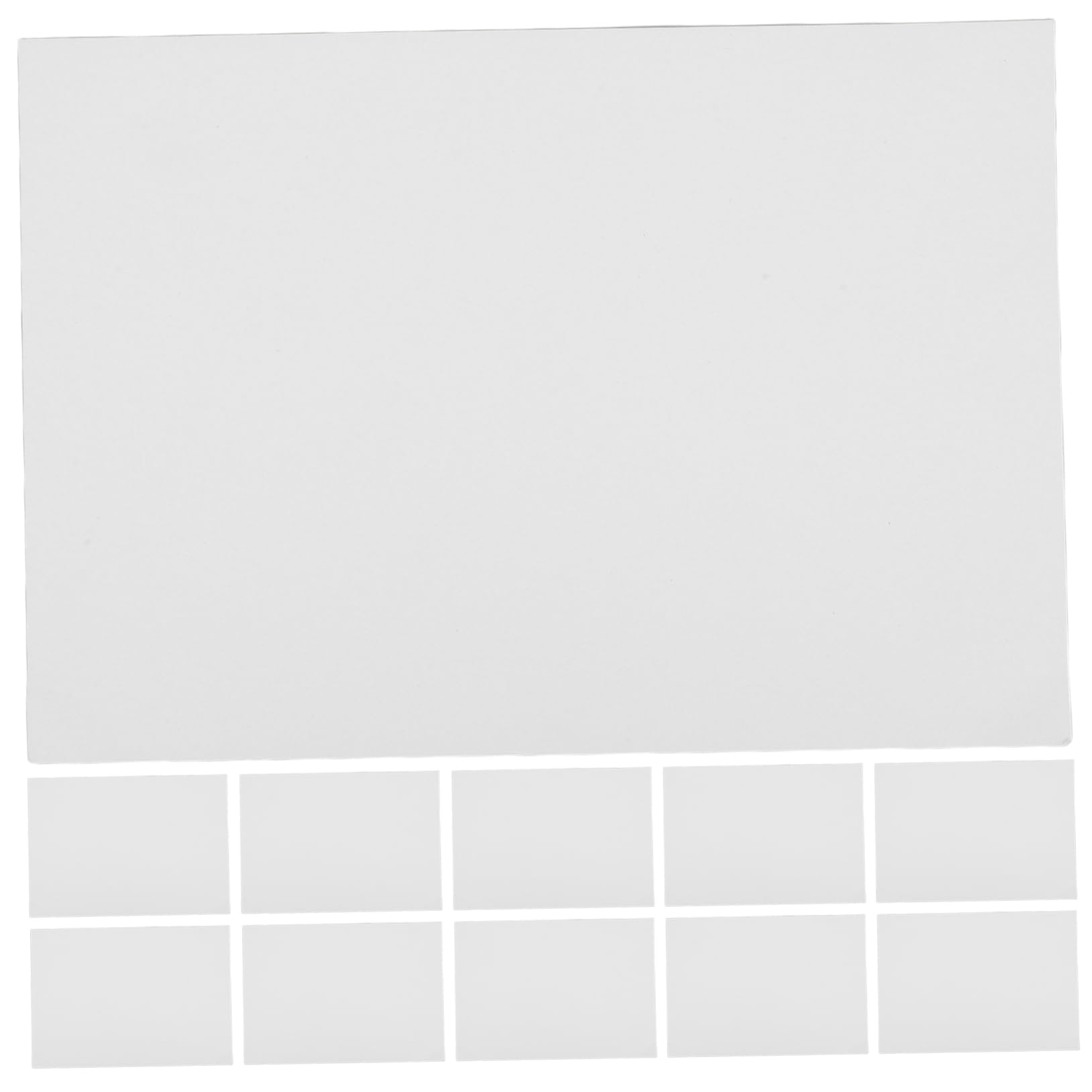 DOITOOL 100 Blatt Skizzenpapier Weißes Papier für Kinder und Schüler Glatte Oberfläche Reichlich Platz zum Zeichnen für Selbstgemacht Kunst und Malen