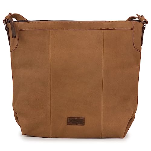 Sac à main en cuir cognac pour femme Felicity idéal pour le bureau et sorties