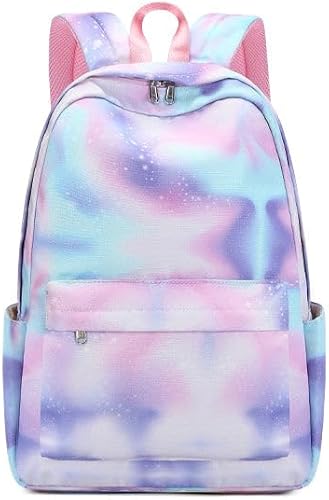 Iconix Student Tie-dye Backpack - Pink & Purple Universe