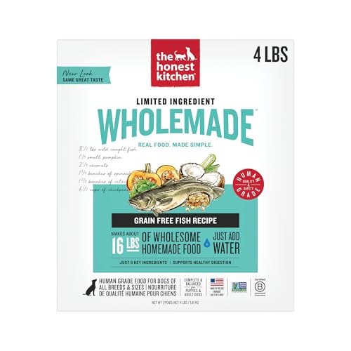 The Honest Kitchen Human Grade Wholemade™ Limited Ingredient Dehydrated Grain