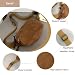 Micmores Bauchtasche Damen Umhängetasche Modische Cord Crossbody Bag Damen, Stilvolle & Praktische Brusttasche Gürteltasche Hüfttaschen für Outdoor Sport Reise Laufen Schule (Khaki)