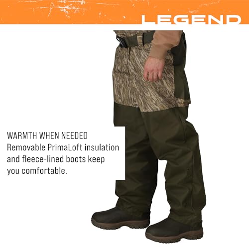 Image of FROGG TOGGS Men's Legend 2-N-1 Waterproof Wader for Hunting with zip in /out PrimaLoft liner