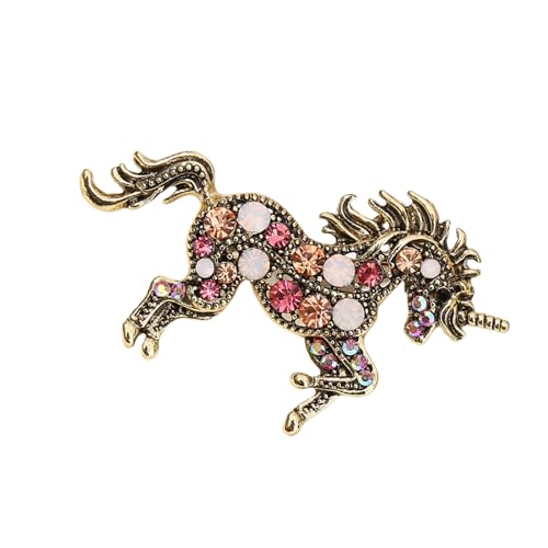 Elegant Horse Brooch Unique Lapel Pin Stylish Clothing Jewelry Animal Badge Suitable for Various Daily and Party Wear Elegant Ho
