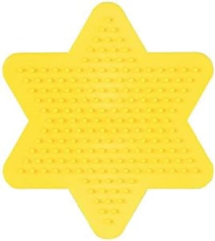 Hama - 270 - Loisir Créatif - Midi Plaque - Petite Étoile, Blanc