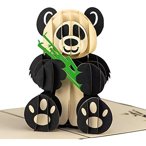 Panda Pop Up Card by DEVINE Cover