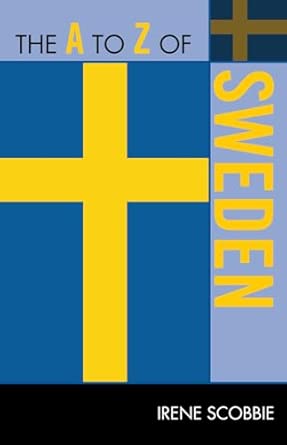 The A to Z of Sweden: 239 2nd Edition book cover