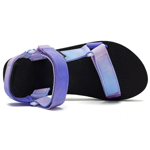 Image of WateLves Kids Sandals Boys Girls Lightweight Non-slip Athletic Sandals with Adjustable Webbing for Hiking Walking Beach Water Sports
