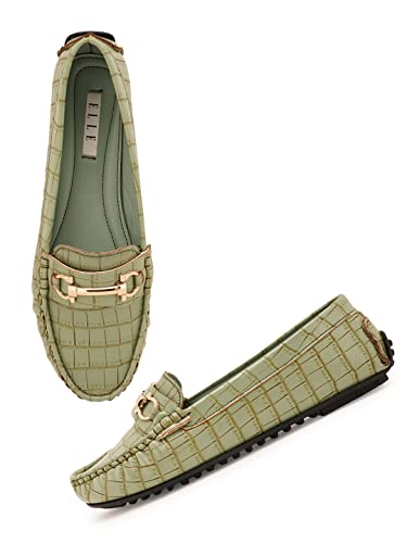 ELLE Womens Olive Loafer (B0BP2C2GDP) Amazon Price History, Amazon Price Tracker