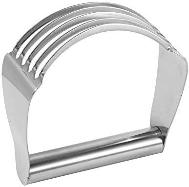 Fdit Dough Blender Pastry Biscuit Cutter Set Heavy Duty Durable with Ergonomic Rubber Grip Professional Baking Dough Tools