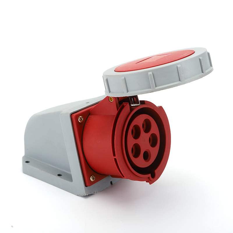 IEC60309 Waterproof CEE Industrial Connector Socket 5Pin 16A 380V-415V 3P+E+N IP67 (Type-2）