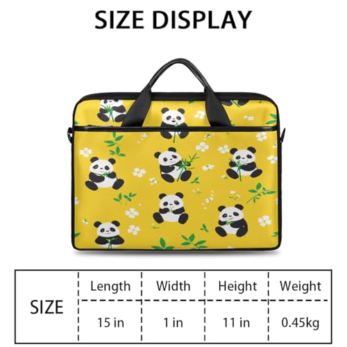 Bolso para portátil con diseño floral 15 pulgadas miniatura 2
