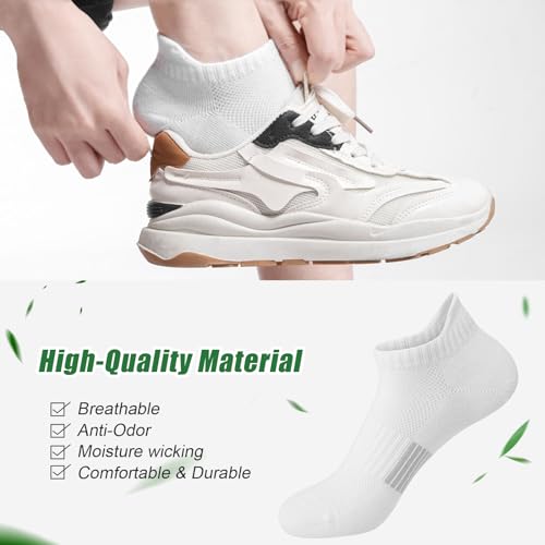 Ankle Socks for Women, Running Athletic Socks Womens Low Cut Ankle No Show Socks 6 Pairs for Women Socks2