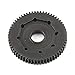 .5 Mod Blackened Hard Stl Spur 62T; Losi 8ight