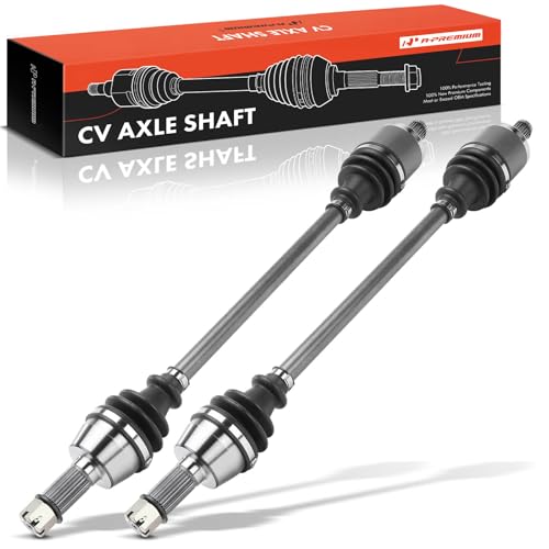 A-Premium Pair (2) Front CV Axle Shaft Assembly Compatible with Polaris Ranger 1000 570 900 XP Crew RZR S 4 800, Driver and Passenger Side, Replace# 1332637