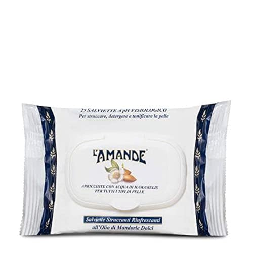 Chusteczki do demakijażu, 25 szt. - 100 ml