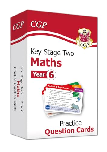 New KS2 Maths Practice Question Cards - Year 6: ideal for catch-up and learning at home (CGP KS2 Maths)