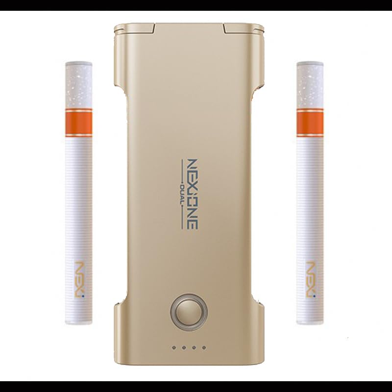 Vitavap' - Kit Nexi Dual avec batterie rechargeable intégrée | Couleur Gold Light | Sans tabac sans nicotine sans eliquide