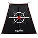 Gagalileo Golf Target Cloth: 5.7x4.7x2.7FT Protective Net Portable Easy Setup with S-Hooks & Ropes Indoor Outdoor Practice All Golfers Training Accuracy for Backyard Garage