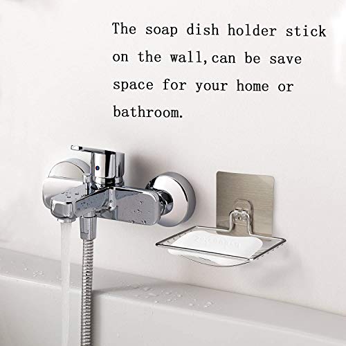 MEZOOM Portasapone, 2 pacchi autoadesivi a Parete