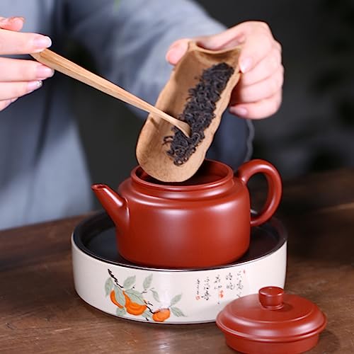 Théière argile Yixing Zisha 210 ml contre l'amertume du thé noir
