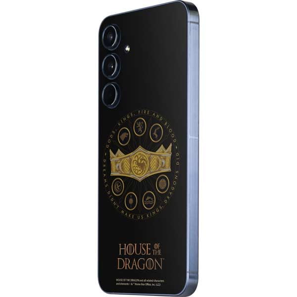 Skinit Decal Phone Skin Compatible with Galaxy A36 5G - Officially Licensed HBO House of The Dragon Crown and Sigils Design