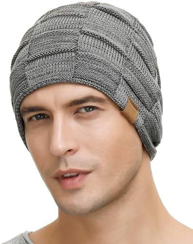 Image of DENIMHOLIC Winter Cap for Men, Beanie Cap for man,Winter Cap for Women, Woolen Cap for Women, Woolen Cap for Men