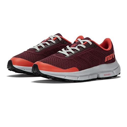 Inov-8 Women's TrailFly Ultra G 280 Shoes, Red/Burgundy, 8