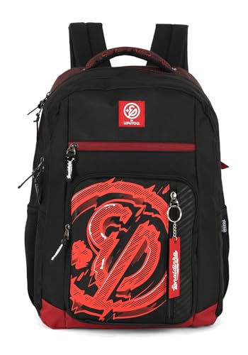Mochila Costas Enaldinho Youtube Escolar Juvenil Reforçada (Vermelho)