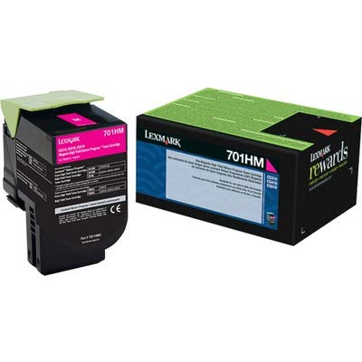 70 C1HM0 Lex70 C1hm0 cartouche toner noir haute capacité Lex-701hm pour imprimante