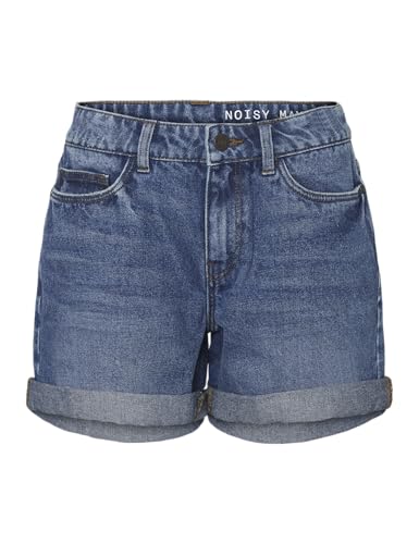 Noisy May NOS DE Damen NMSMILEY NW VI060MB BG NOOS Shorts, Medium Blue Denim, XL