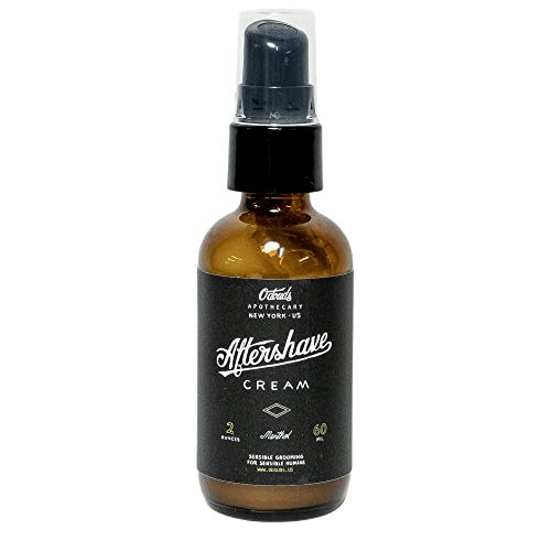O'Douds Aftershave Cream - Post-Shave Moisturizer for Men - Naturally Moisturizes, Cleanses & Protects Face After Shaving - Eucalyptus & Lime Scent (2 oz.)