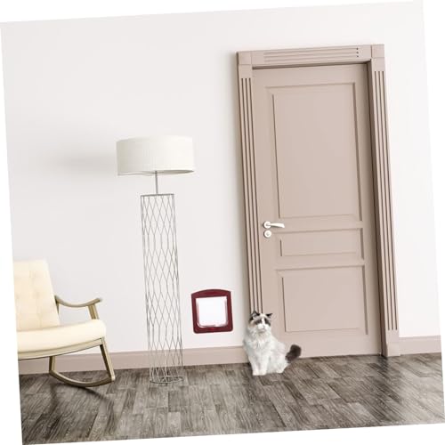 SUPVOX Porta De Gato De Estimação Abrindo Aba De Porta De Gato Portas De Cachorro De Liberdade Porta