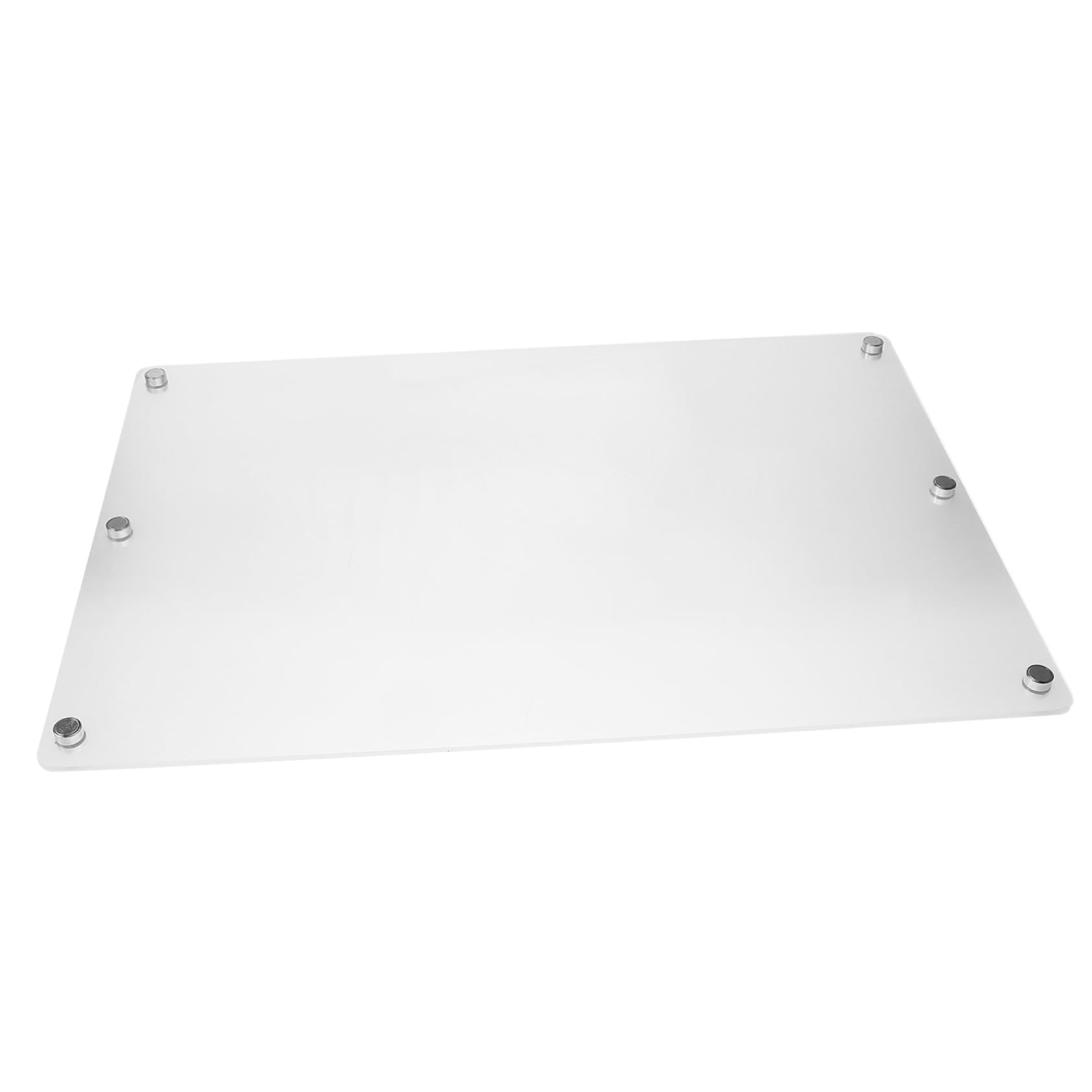 Stundenplan Whiteboard aus Acryl Magnetische Whiteboard Tafel für Kühlschrank Abwischbar und Praktisch Transparente Leere Fläche zum Planen und Zeichnen für Büro und Schüler
