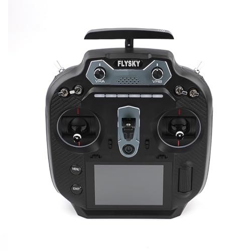 FEICHAO Flysky FS-ST16 16CH 2·4G Transmitter with SR8 Receiver for RC Drone Car Boats Aircraft (Mode 1 Right Hand)