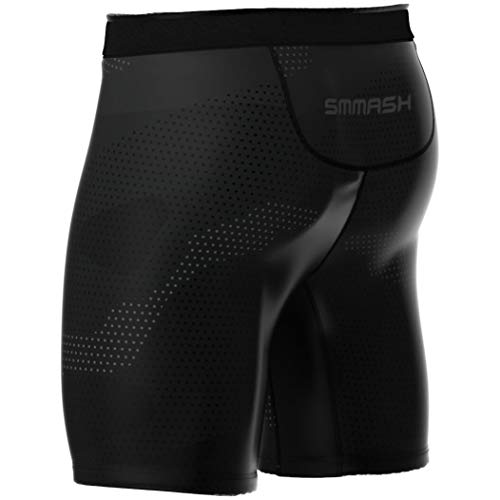 Foto von SMMASH Vale Tudo Pro Trainingshose für Herren Kurz MMA Kampfsport Boxen Sport Gym Fitness, Kurze Hose, Sporthose Kurz, Männer-Sportbekleidung, Kampfhose Fightshorts für Thaiboxen Kickboxen