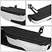 DNA MOTORING Rear Step Bumper w/o Parking Sensor Holes Compatible with 99-06 Silverado Sierra 1500/99-04 Silverado Sierra 2500, Chrome Black, ZTL-Y-0043