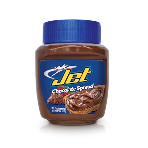 JET CHOCOLATE SPREADABLE | 12.3 OZ (Pack of 1)