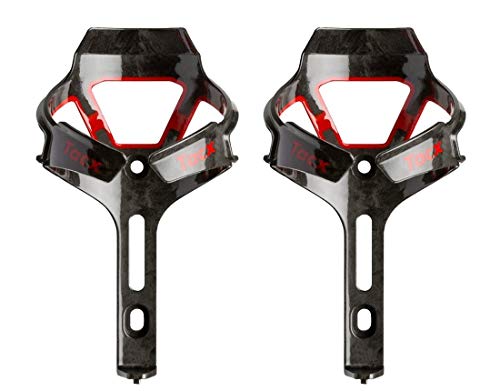 2個セット Tacx（タックス）Ciro（サイロ）ボトルケージ Bottle Cage (レッド) [並行輸入品]