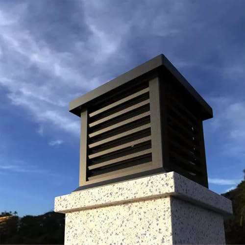 Aluminum Alloy Fire Pit Cover Windproof & Waterproof Outdoor Protection