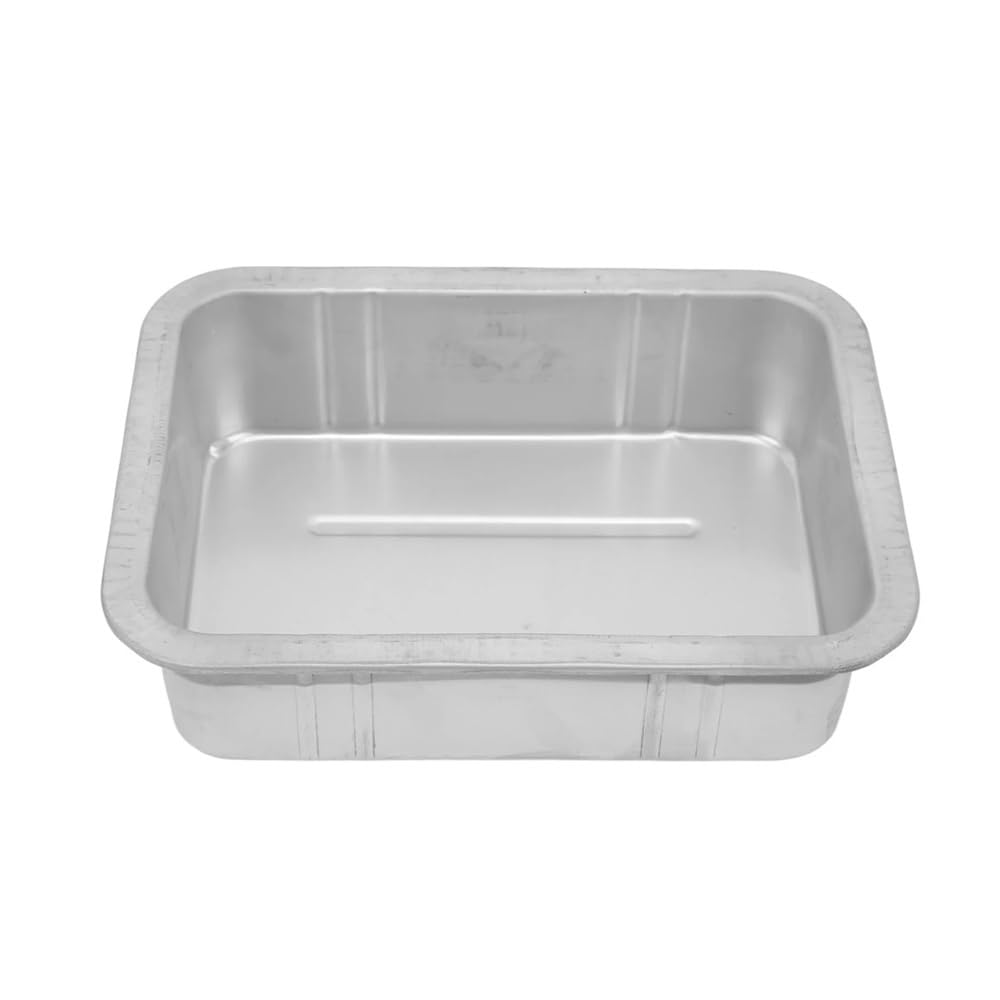 Bandeja de drenaje de aceite portátil metálica para cambio de aceite automotriz universal 6