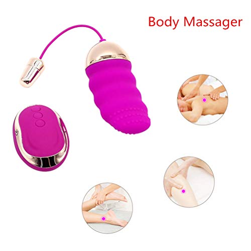 10 frequências USB recarregável Desgin sem fio feminino pessoal pequena bola de massagem, à prova d