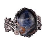 Symbole de force : Pietersite est connu sous le nom de « pierre de tempête », censée améliorer la volonté et la détermination, en particulier pour ceux qui sont nés sous le signe du zodiaque Lion.