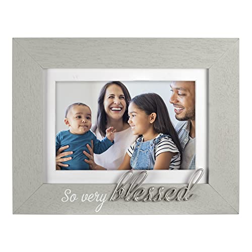 Malden International Designs 3403-46 So Very Blessed, Gray, 4x6 with mat/ 5x7' Without The mat