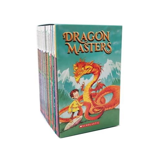A Library of Dragon Masters 1-29 Paperback Box Set Fantasy Chapter Books
