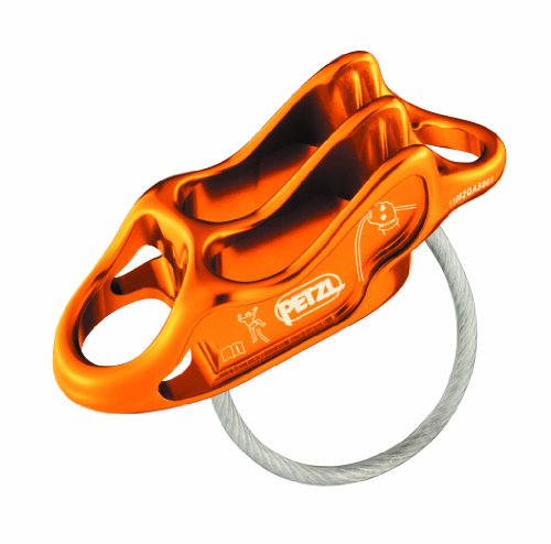 Petzl Discensore Reverso 4, Arancione