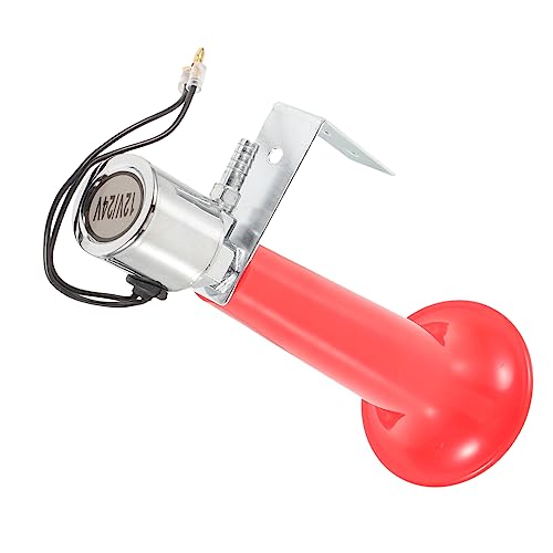 GRIRIW Electric Handlebar Horn for Bicycles Professional Compact Bugle Horn Loud Safety Signal for Mountain and Road Bikes Durable Weather Resistant Bike Accessory