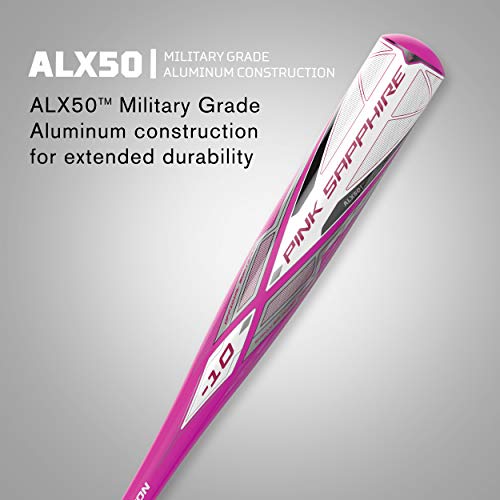 image for EASTON PINK SAPPHIRE -10 Girls / Youth Fastpitch Softball Bat | 2020 |