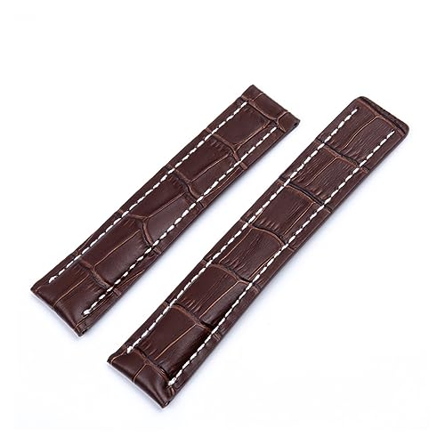 jfhffj �u���C�g�����O���U�[���v�o���h�A�N�Z�T���[�ƌ݊����̂���20/22/24mm���v�o���h(Brown Bamboo,22mm,Without Buckle)