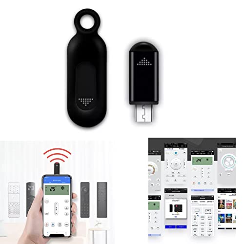 Image of Careflection || Mini Smartphone IR Remote Controller Adapter for Android Mobile Mini Infrared Universal Control All in One Air Conditioner /Set top Box DTH /TV /DVD /STB /Bulb /Camera (Micro USB)