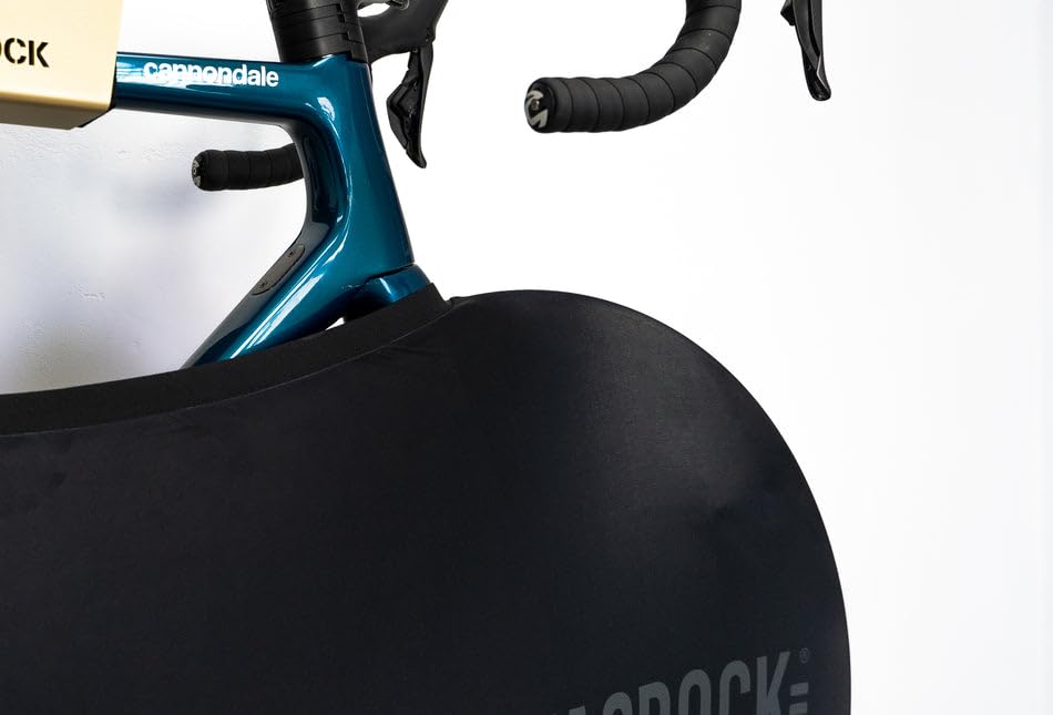 Stasdock Bike Sleeve | Copertura per bicicletta da interni per supporti a parete e trasporto, espandibile per bici da corsa e mountain bike, protegge pavimento, auto e pareti, impermeabile
